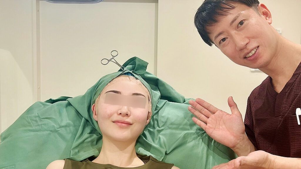 直後から自然なSAI CLINICの糸リフト