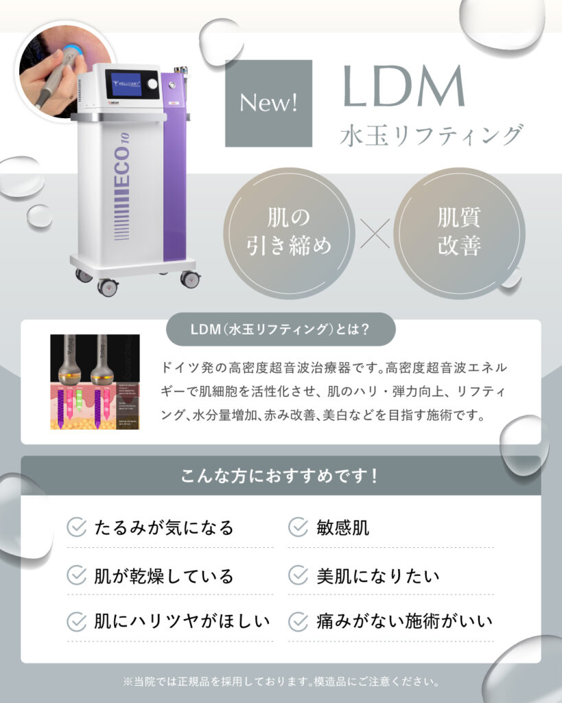 新施術 LDM（水玉リフティング）