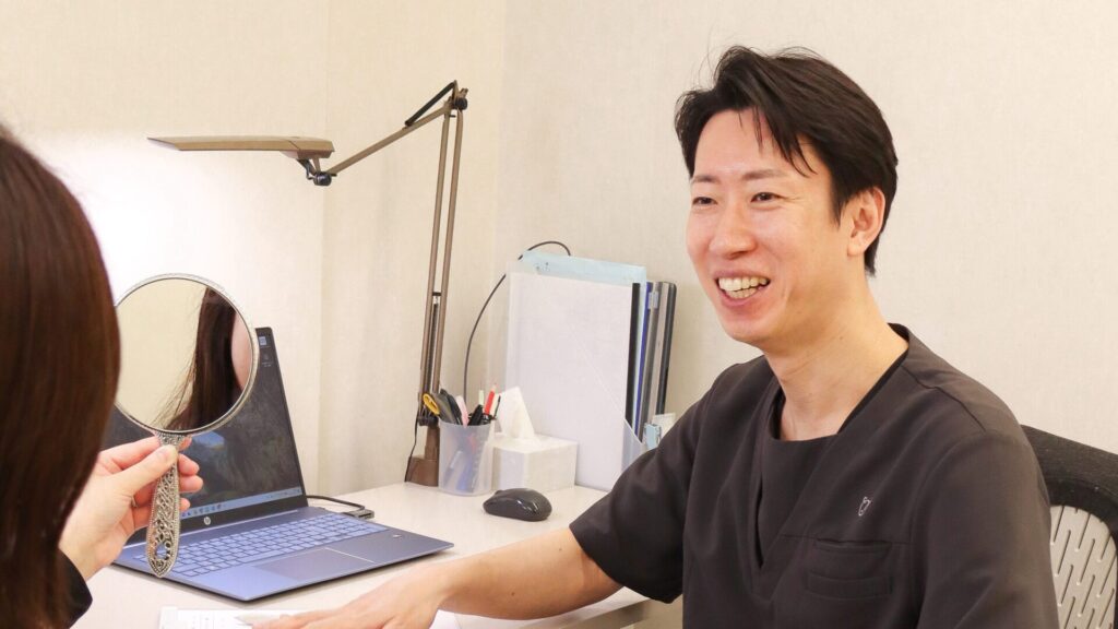 施術が終わってからも、長く相談できる関係を